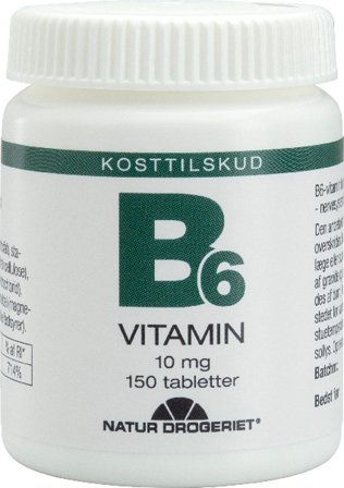 Natur Drogeriet B6-vitamin 150 stk, Helse & Madvarer, B-vitamin, B6 Vitamin