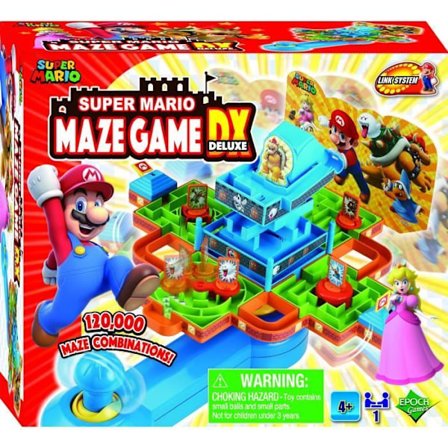 Brætspil - EPOCH - Super Mario Maze Game DX - 1 spiller eller flere - Barn - Mario