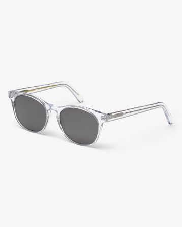 Sunglass 15 - Crystal Clear - Black - One Size