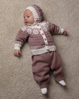 Vauvan neulesetti Lydia