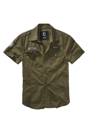 Camicia Brandit Luis Vintage Oliva L