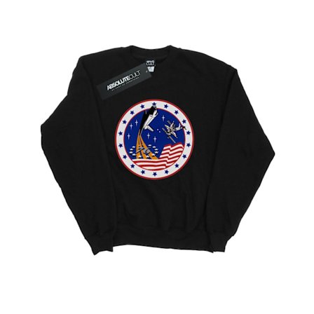 NASA Classic Rocket 76 Sweatshirt S Svart