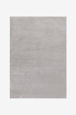 KM Home - Luggteppe Sheraton - Sølv - Lugg- & ryetepper - 160X230 - Fra Homeroom