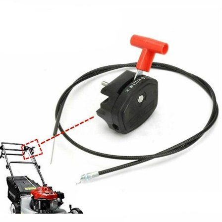 1 stk 56'' Gasskabel Bryter Spak Kontrollhåndtak For Gressklipper Gressklipperdeler