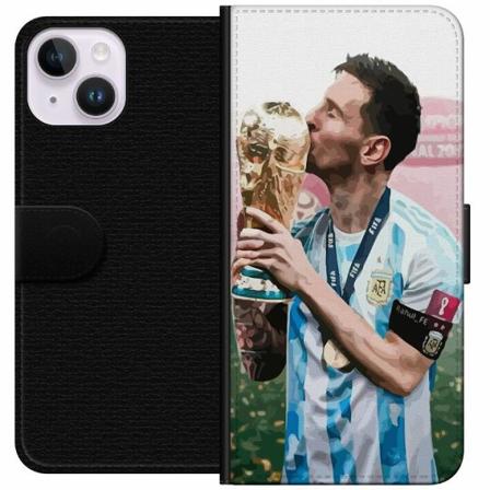 Apple Iphone 14 Plus Plånboksfodral Messi