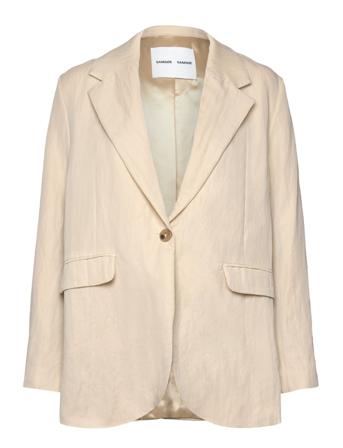 Haven Blazer 14653 Blazers Single Breasted Blazers Beige Samsøe Samsøe*Betinget Tilbud