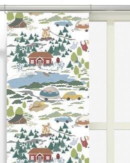 Panellängd Semester 2-pack Vit - Arvidssons Textil