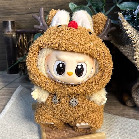 Sommerudsalg Monster dukke dukketøj første generation anden generation blind boks Monster dukke dukketøj (hovedbeklædning + smækbukser)