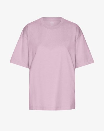 Oversized Organic T-Shirt - Pearly Purple - Female - S