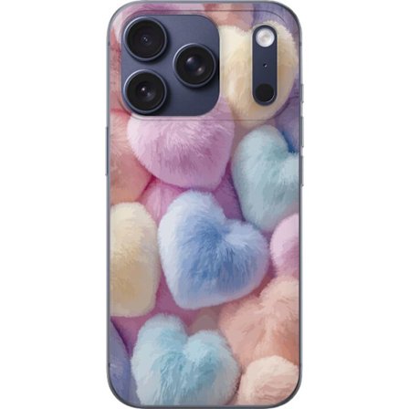 Kompatibelt Mobildeksel til Apple iPhone 17 Pro Hjerter Kjærlighet Grafisk Design Romantisk Motiv Populært Symbol Grafisk Mønster Dekorasjon