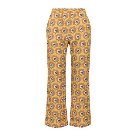 Maliparmi, Wide Trousers Żółty, Kobieta, Rozmiar: XS