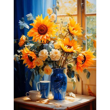 Diamantmaling DIY Full Diamant Dekorativt Kunstverk - DW6545