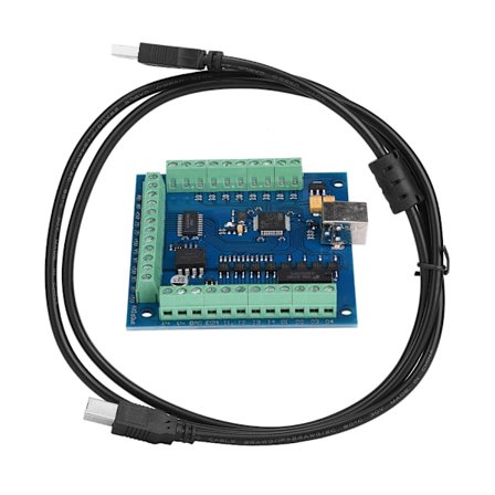MACH3 USB 4-akse 100KHz USB CNC bevegelseskontrollkort gravering breakout board - 1 stk