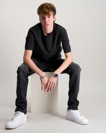 Garcia boys T-shirt ss Sort T-shirts Dreng - Kids Brand Store