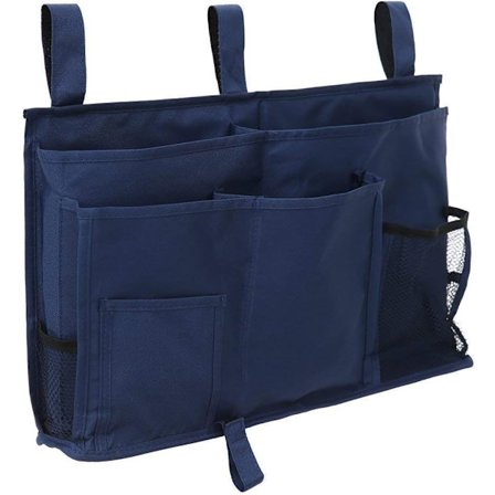 Sengekant Caddy Hængende Seng Organizer Opbevaringspose Lomme til B