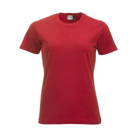 Clique Dam/dam Ny Klassisk T-shirt S Röd