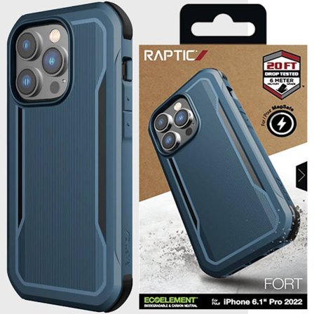 RAPTIC X-DORIA CASE CASE COVER TIL IPHONE 14 PRO BLUE