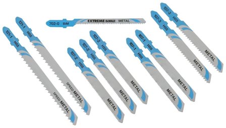 Dewalt DT2292-QZ Stiksavklingesæt 10 dele, Maskintilbehør & forbrugsvarer