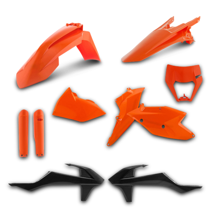Kit Plastique Acerbis Complet - KTM 500 EXC-F 2017-2019