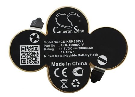 Batteri til støvsuger til KARCHER K55, kost K55