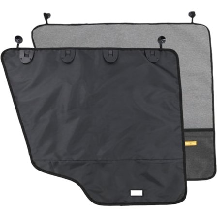 Baksätesdörrskydd, Oxford Bil Baksätesdörrskydd för Hundar Repor - Snabb Installation Dörrskydd för Sedans, Lastbilar, Husvagn