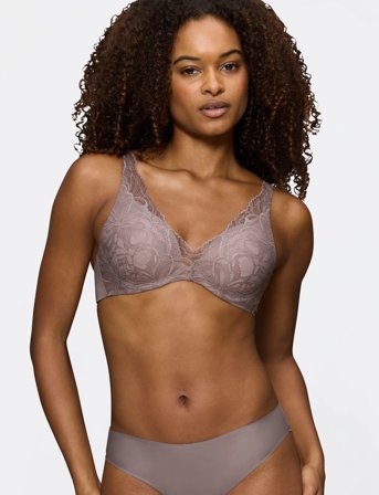 Triumph Body Make-Up Illusion Lace Wp - Grey - E x 85