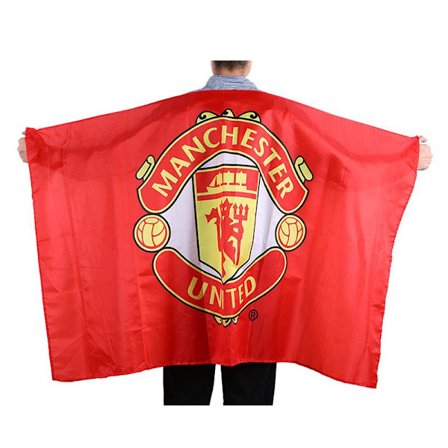 VM-fans Team Cape Flag Shawl (Manchester United)