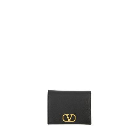 Valentino Garavani Wallets Cardholders Sort, Dame Punge og Kortholder, Størrelse: ONE Size