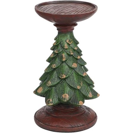 Jul Ljusstake Julgran Ljusstake Julbordsdekorationer Öppen Spis Dekoration Hem Ornament Party Dekor