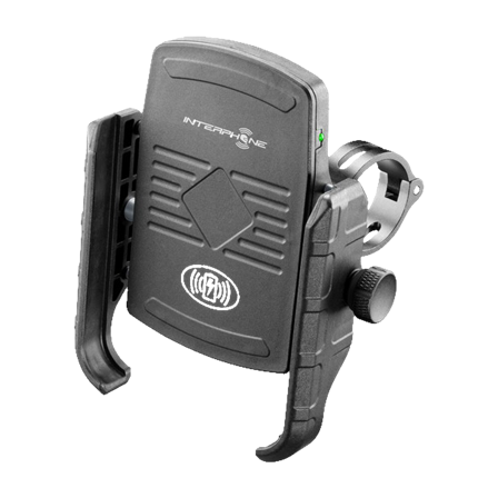 Interphone Moto Crab Wireless Charge Mobileholder Black