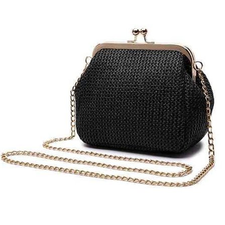 Dam Crossbody Väska för Kvinnor Kvällsväska Avtagbar Axelrem Axelväska