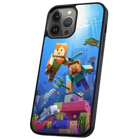 iPhone 13 Pro Max - Skal/Mobilskal Minecraft