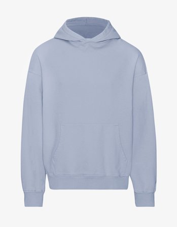 Organic Oversized Hood - Powder Blue - XS