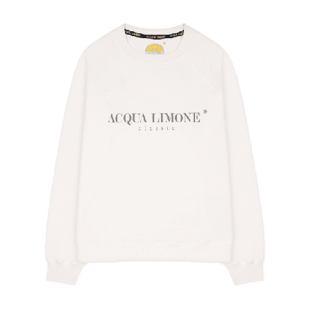 Acqua Limone College Classic Tröjor Unisex Vit S