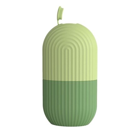 Ice Facial Roller Silikon Hudmassasje Pleiekube Form Ball n,1 Brett O2X7 grønn one-size