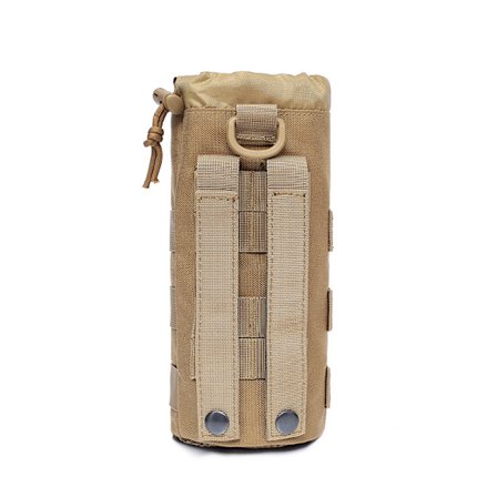 Tactical Water Bottle Pouch, Molle Compatible Carrier for Hiking