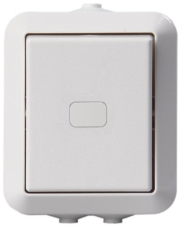 ABB 1466SW Strömbrytare IP44 Trapp, Strömbrytare & vägguttag