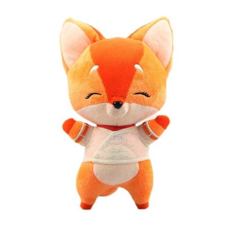 27 cm Kawaii Kiriko Fox Plysjleketøy Overwatch Dukke Tegneseriespillfigur Myke utstoppede dyreleker Søt A