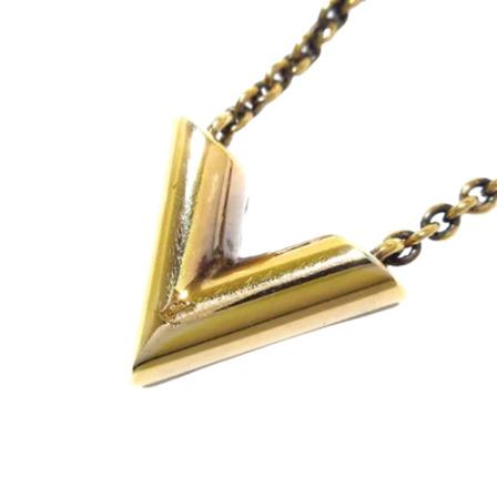 Louis Vuitton Vintage Pre-owned Metal necklaces , Geel , Dames , Maat: ONE Size Vintage Sieraden