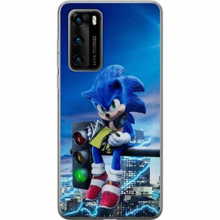 Huawei P40 Mjukt Skal - Sonic The Hedgehog