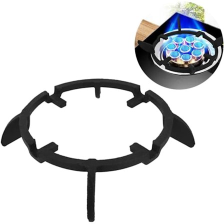 Gryteunderlag Wok-støtter, støpejernsbrennere Stekepanne Kjøkkenutstyr Ring Gasskomfyrer Wok-stativholder