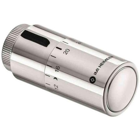 IMI Heimeier Halo Termostat 6-28 °C Forkrommet, Varme