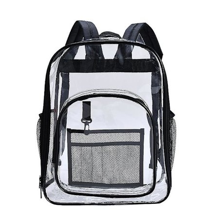 Dww - Gjennomsiktig vanntett ryggsekk / håndveske