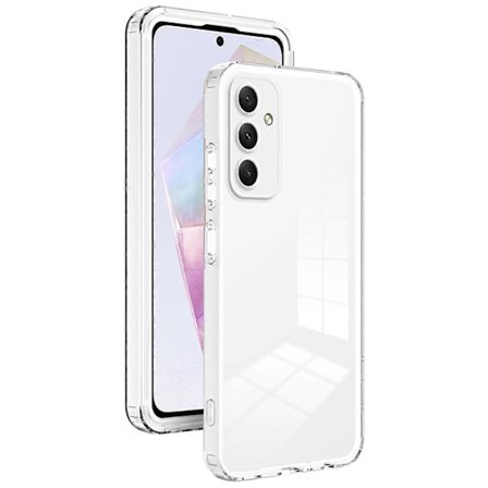 Samsung Galaxy A35 5G TPU+PC -suojakuori, pudotussuojaava kirkas puhelinkotelo