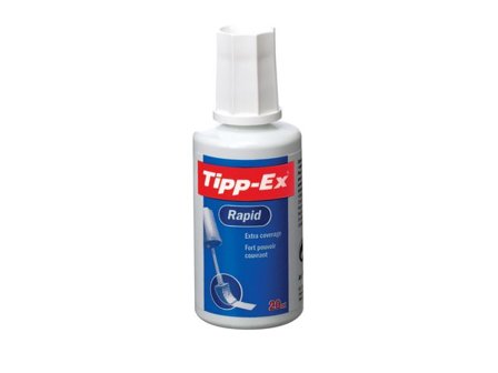 Tipp-Ex Korrigeringsvätska Rapid, PVC-fri, 20 ml - Lyreco - Kontorsmaterial - Korrigering - Korrigeringsvätska