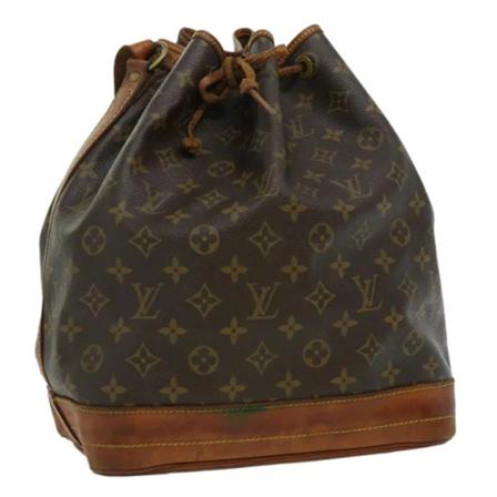 Louis Vuitton Vintage, Pre-owned Noe Monogram Bag Bruin, Dames, Maat:ONE Size,leather