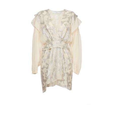IRO Occasion Dresses , Beige , Dames , Maat: S Feestjurken