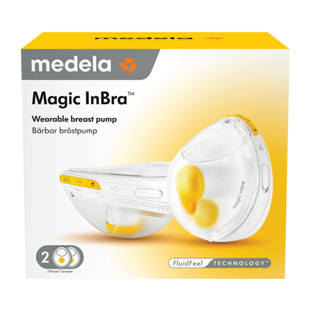 Medela Magic InBra Dobbel Elektrisk Brystpumpe, 1 stk.