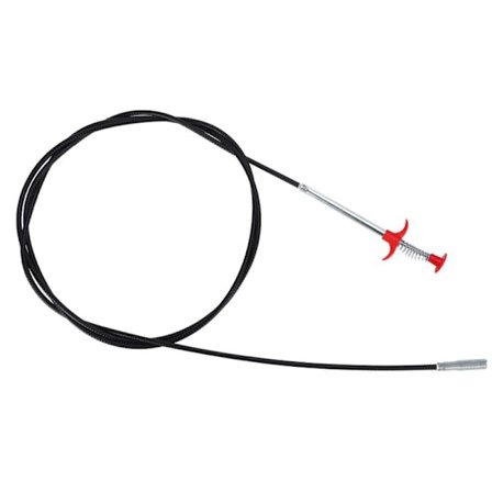 Fleksibelt klofanger afløbsrens med 4 kløer til vask, kloak, afløb, toilet