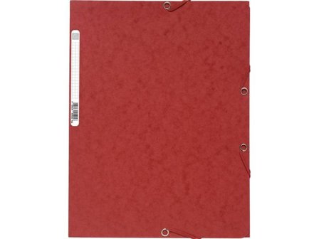 Exacompta Gummibandsmapp 3-klaff A4 röd - Lyreco - Kontorsmaterial - Mappar och plastfickor - Gummibandsmappar 3-klaff - Kartong